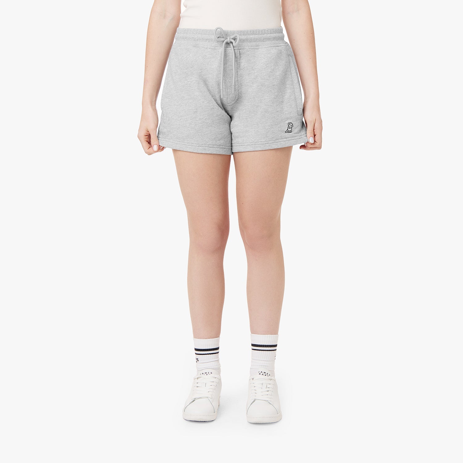 Women's French Terry Shorts - JAMES BARK