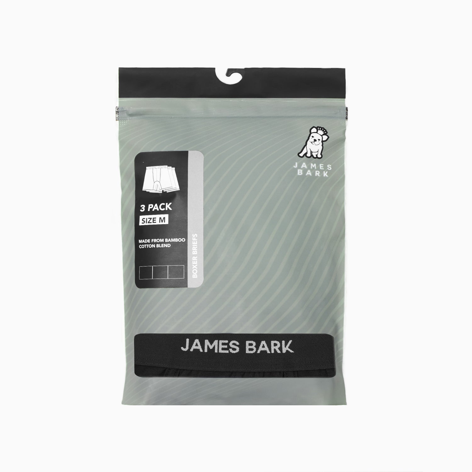 Men's Boxer Brief 3 - Pack - JAMES BARK