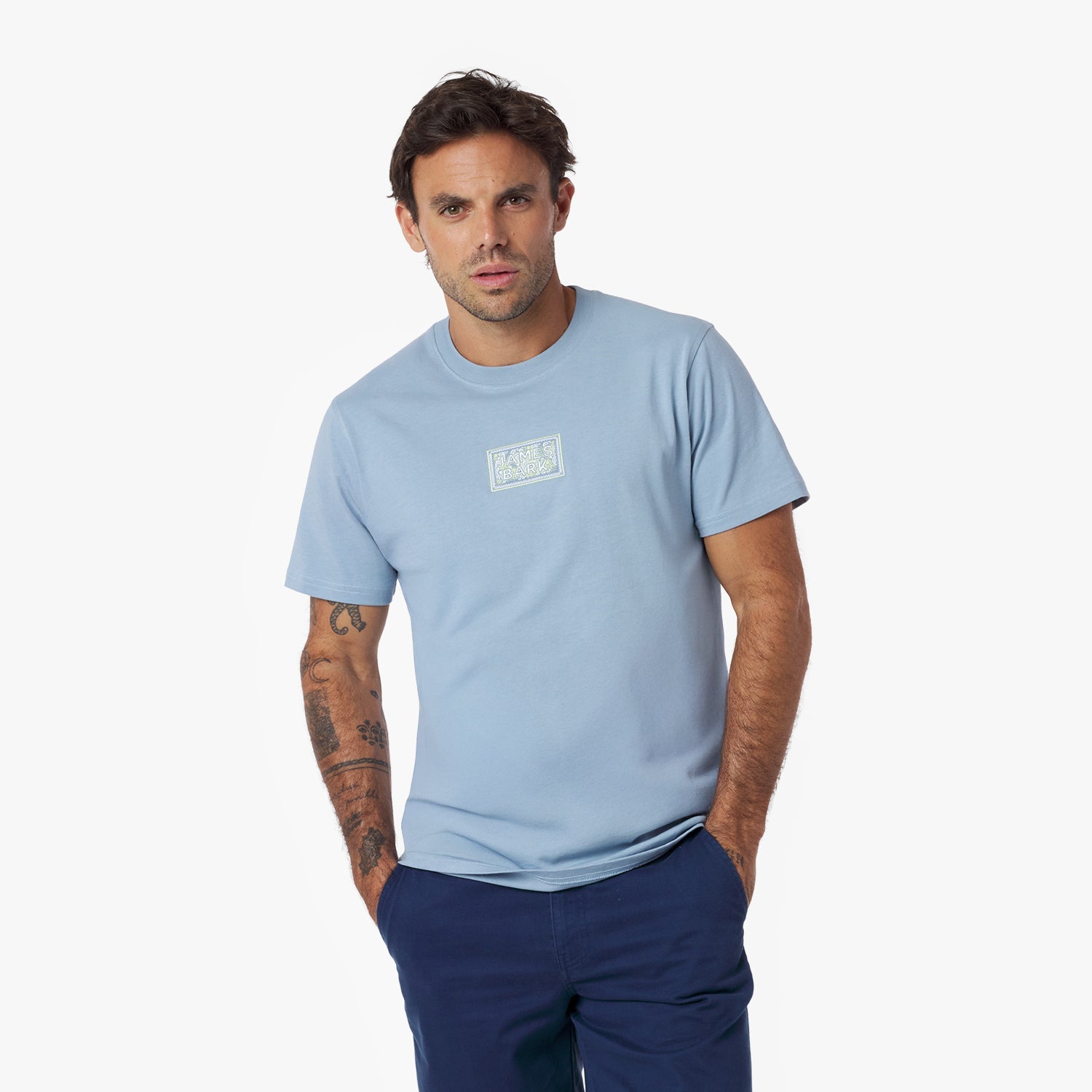 Men's Paisley Graphic Tee - JAMES BARK