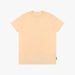 Beige t-shirt on a white background