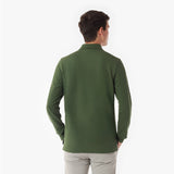 Men's Long Sleeve Striped Polo Shirt - JAMES BARK