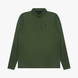 Men's Long Sleeve Striped Polo Shirt - JAMES BARK