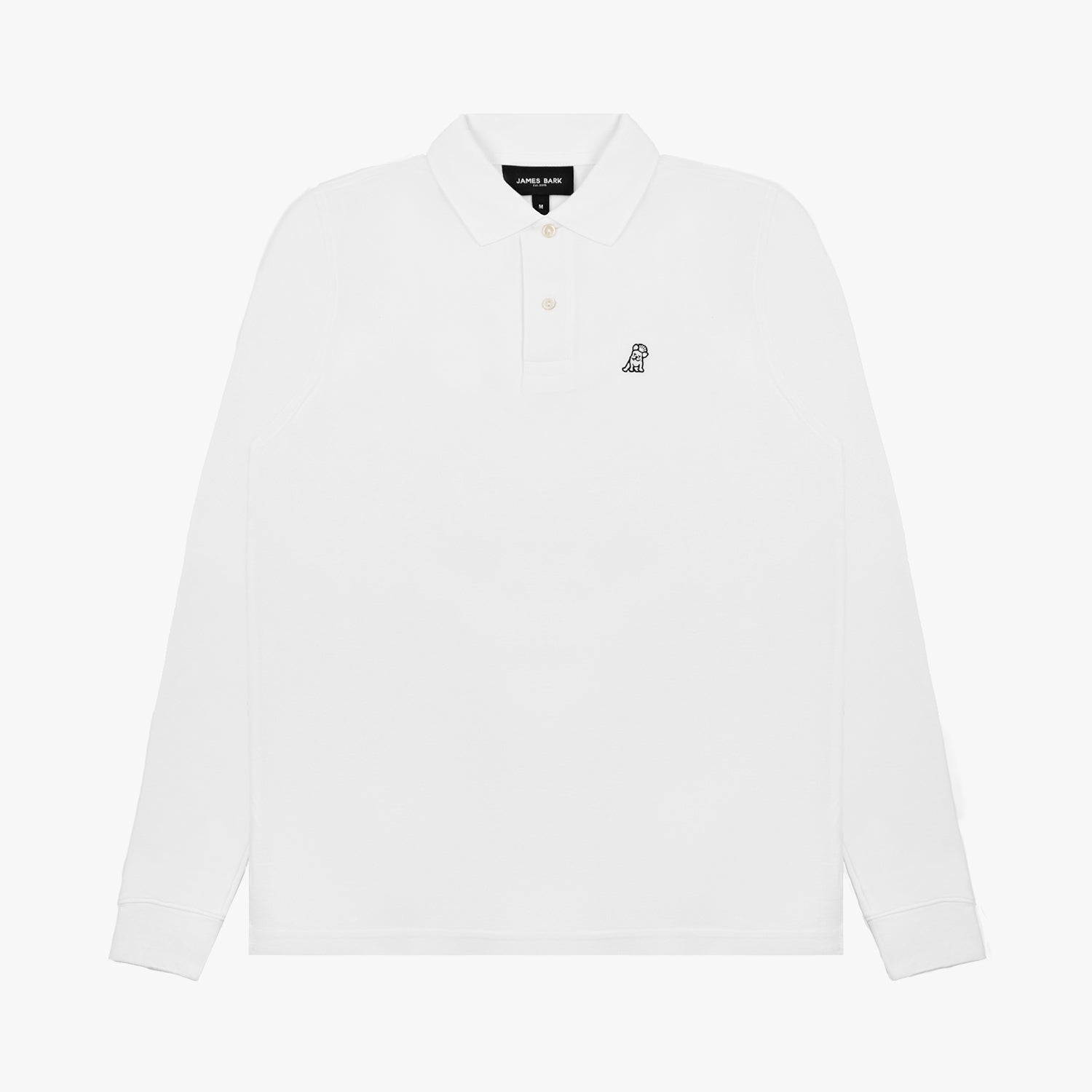 Men's Long Sleeve Polo Shirt - JAMES BARK