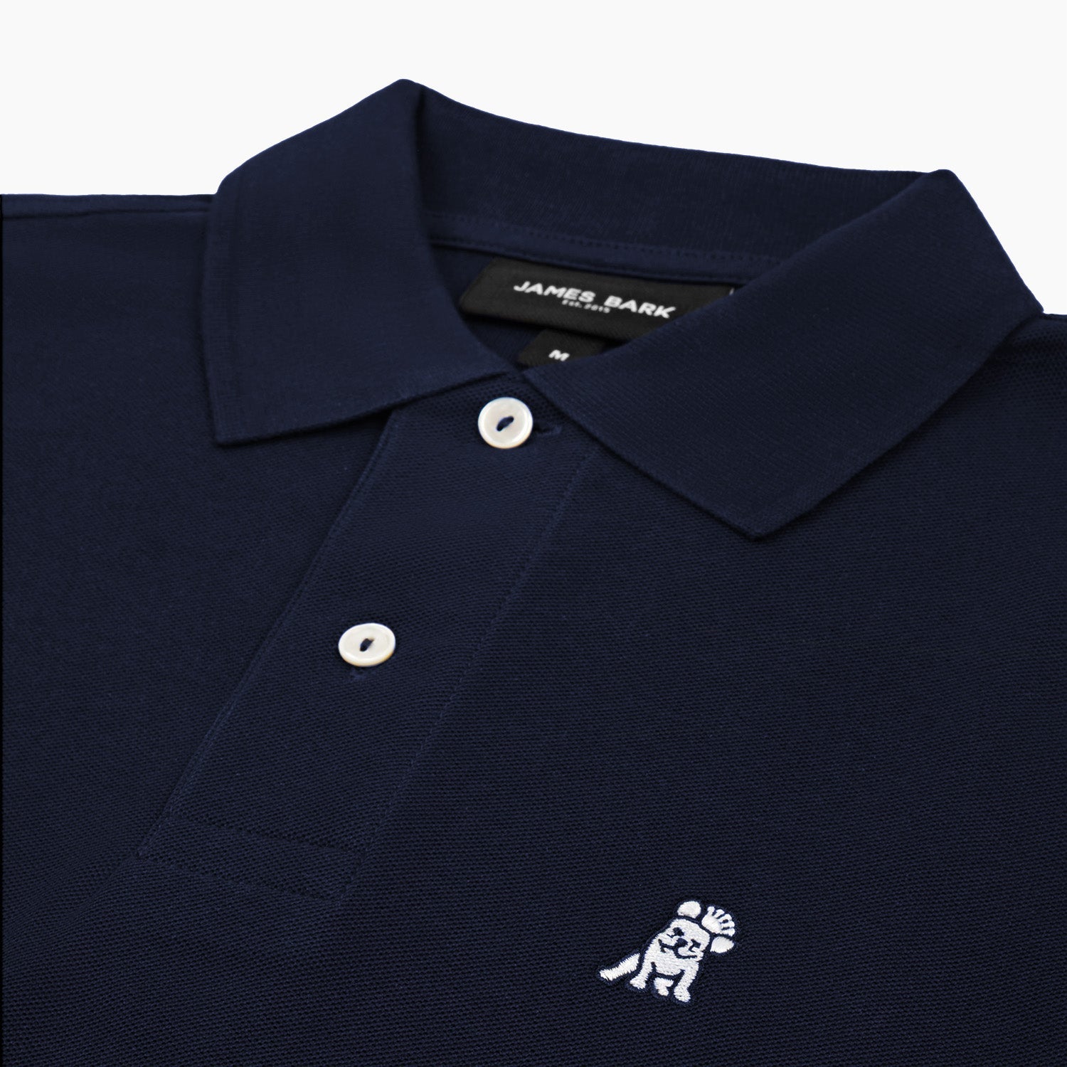 Men's Long Sleeve Polo Shirt - JAMES BARK