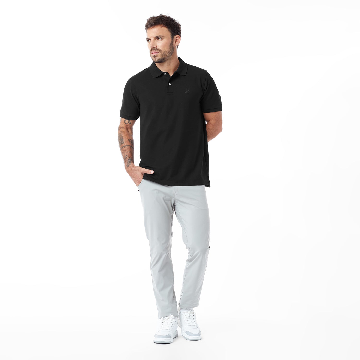 Men's Regular Fit Polo Shirt - JAMES BARK