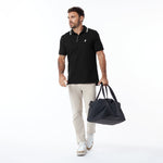 Men's Stripe Collar Polo Shirt - JAMES BARK