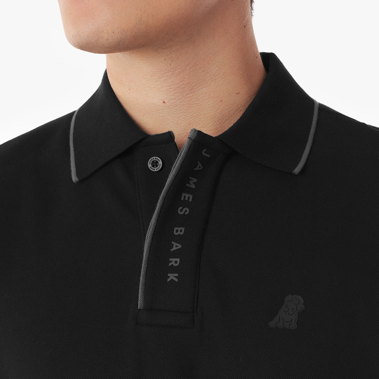 Men's Branded Polo Shirt - JAMES BARK