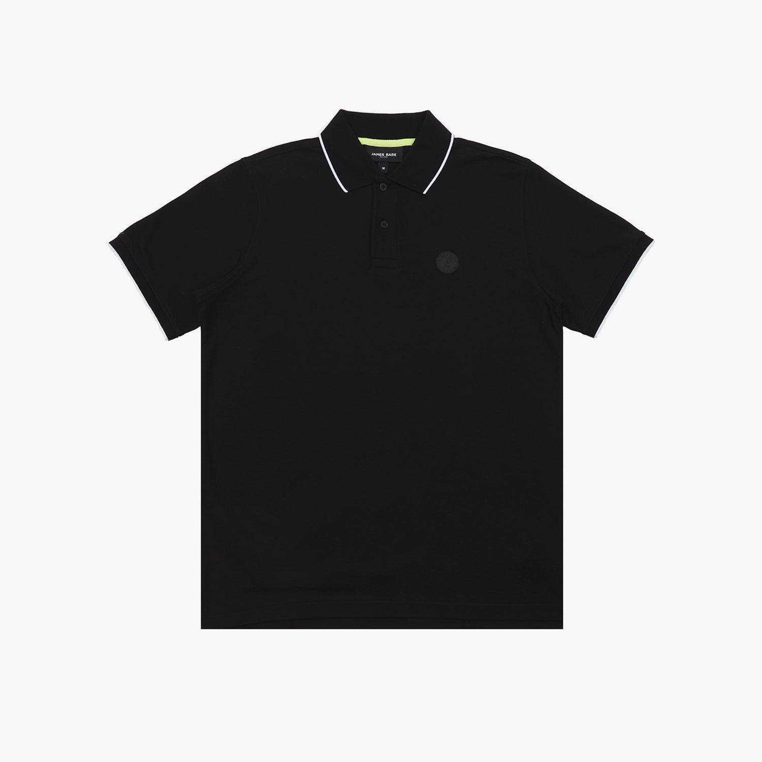 Men's Circle Patch Polo Shirt - JAMES BARK
