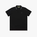 Men's Circle Patch Polo Shirt - JAMES BARK