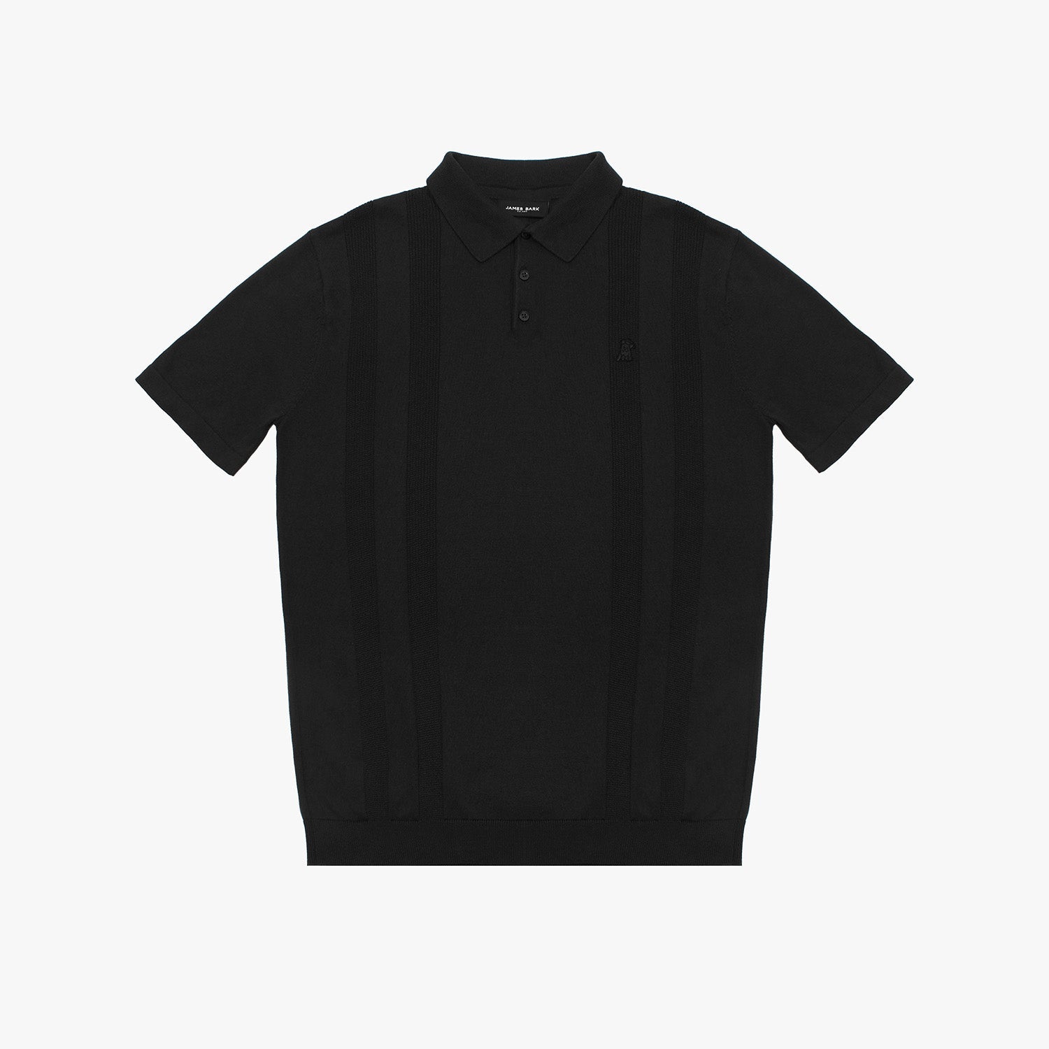Men's Knit Polo Shirt - JAMES BARK