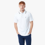 Men's Stripe Collar Polo Shirt - JAMES BARK