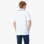 Men's Stripe Collar Polo Shirt - JAMES BARK