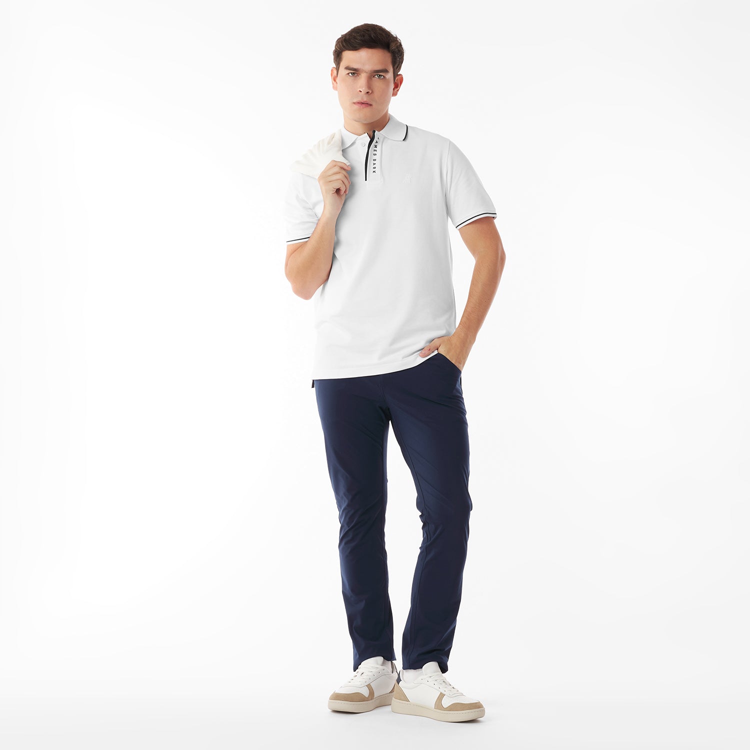 Men's Branded Polo Shirt - JAMES BARK