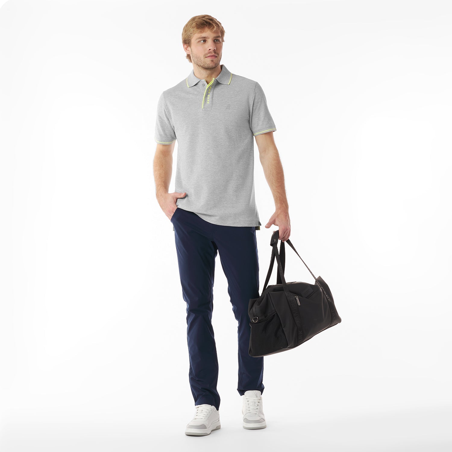 Men's Branded Polo Shirt - JAMES BARK
