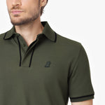 Men's Accents Polo Shirt - JAMES BARK