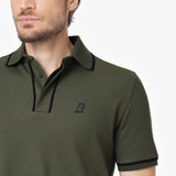 Men's Accents Polo Shirt - JAMES BARK
