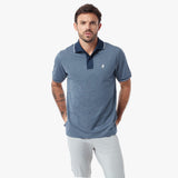 Men's Mesh Piqué Polo Shirt - JAMES BARK