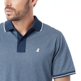 Men's Mesh Piqué Polo Shirt - JAMES BARK