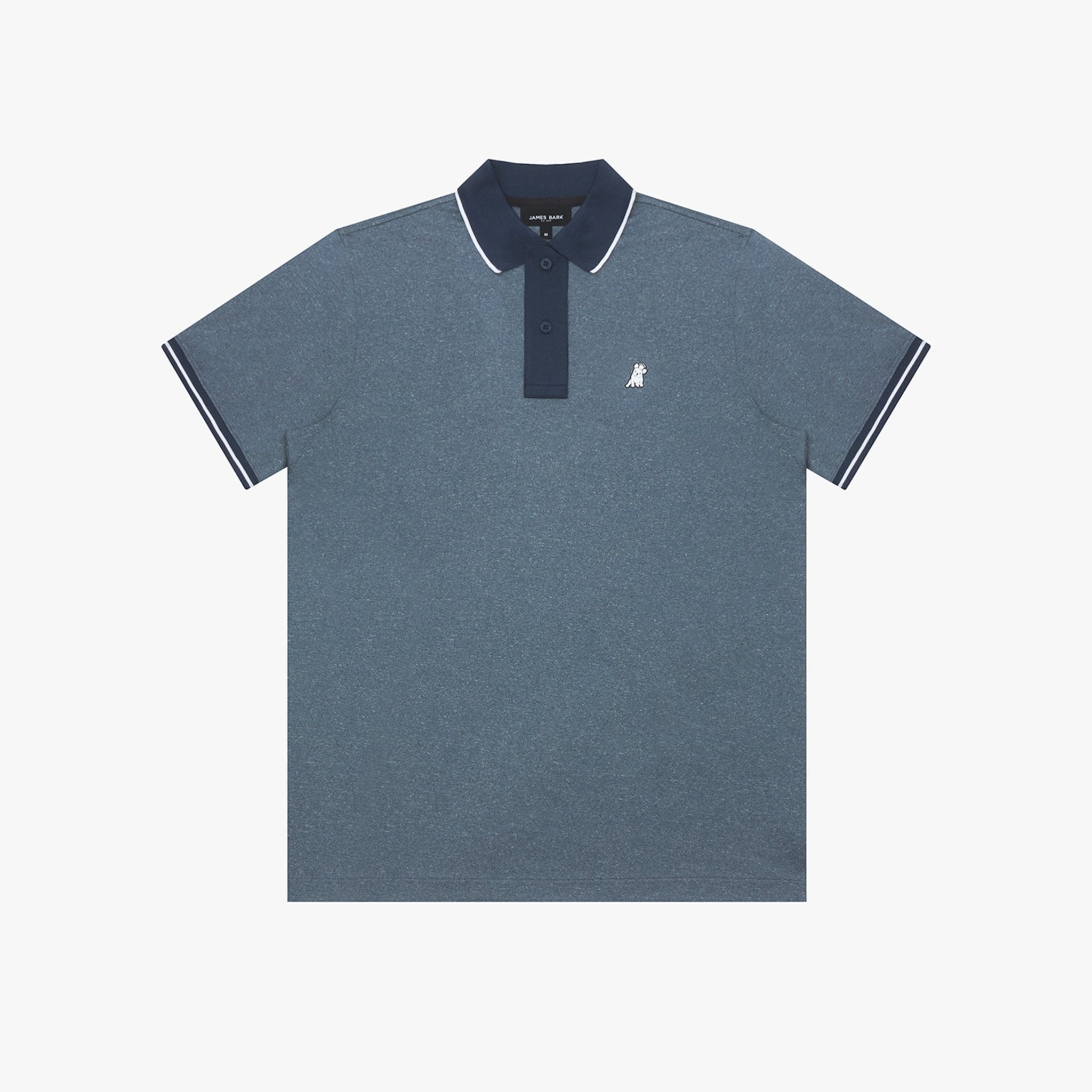 Men's Mesh Piqué Polo Shirt - JAMES BARK