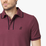 Men's Accents Polo Shirt - JAMES BARK