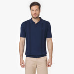 Men's Knit Polo Shirt - JAMES BARK