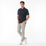 Men's Buttonless Polo Shirt - JAMES BARK