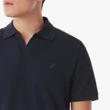 Men's Buttonless Polo Shirt - JAMES BARK
