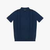 Men's Knit Polo Shirt - JAMES BARK