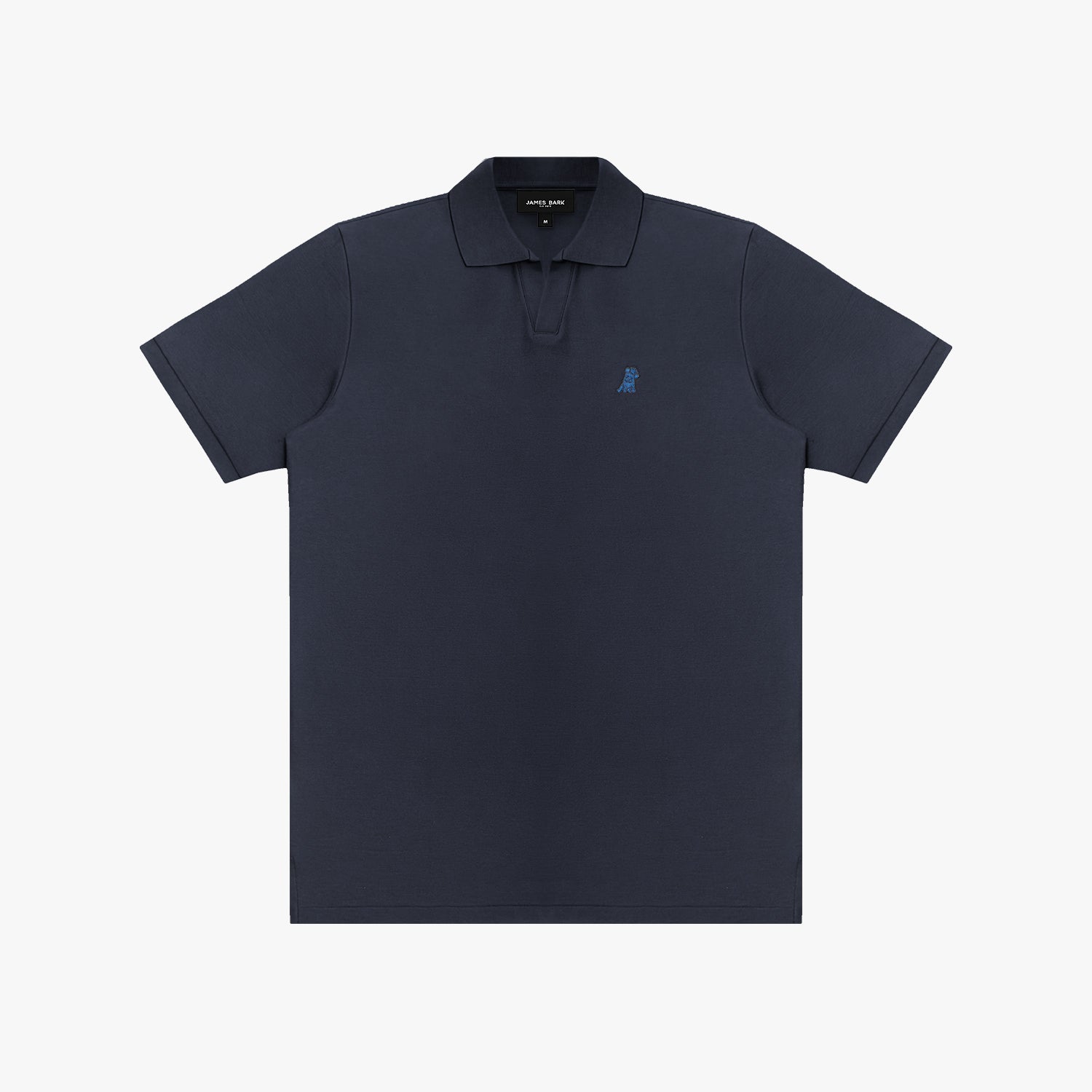 Men's Buttonless Polo Shirt - JAMES BARK