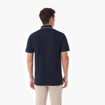 Men's Circle Patch Polo Shirt - JAMES BARK