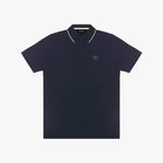 Men's Circle Patch Polo Shirt - JAMES BARK