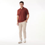 Men's Buttonless Polo Shirt - JAMES BARK