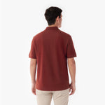 Men's Buttonless Polo Shirt - JAMES BARK