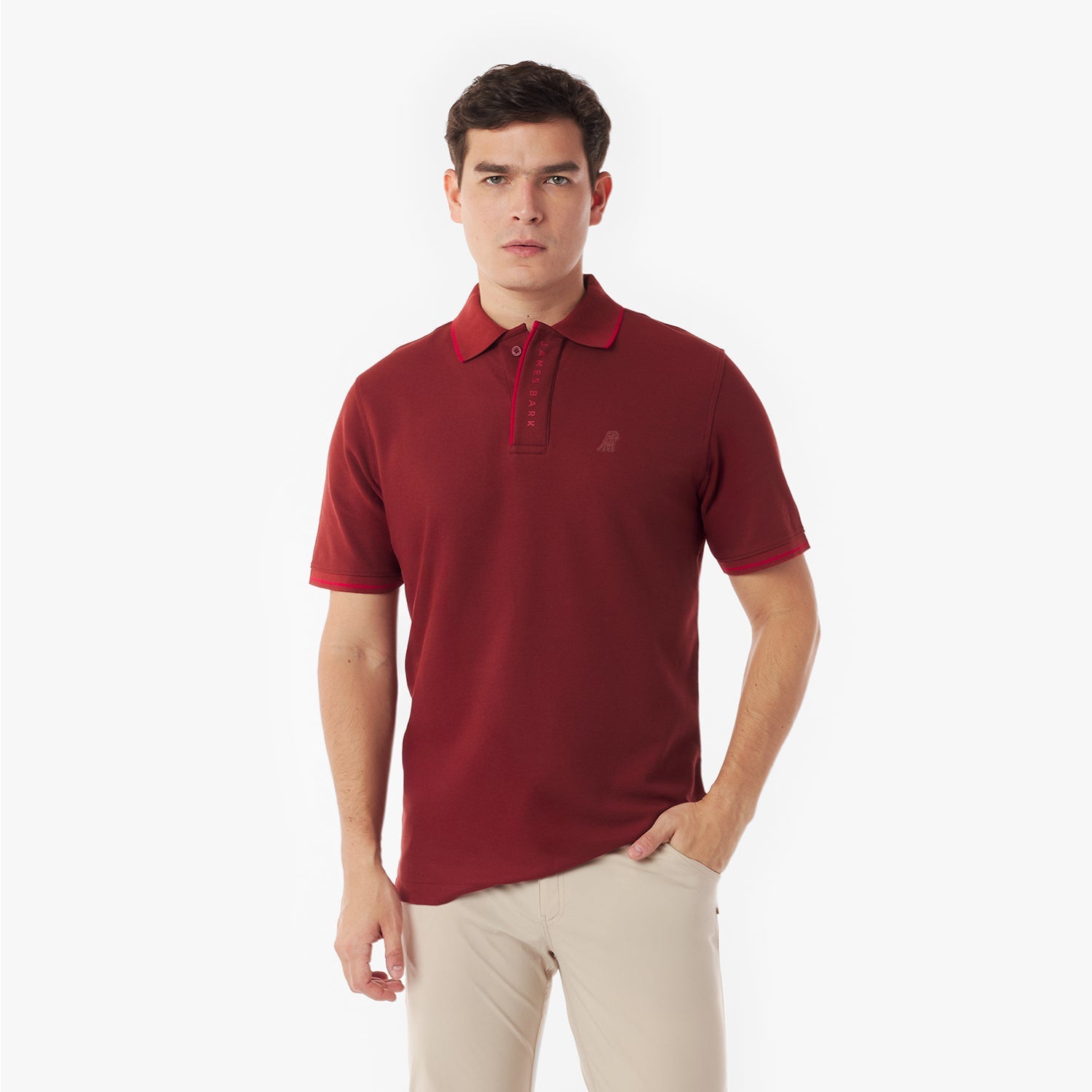 Men's Branded Polo Shirt - JAMES BARK