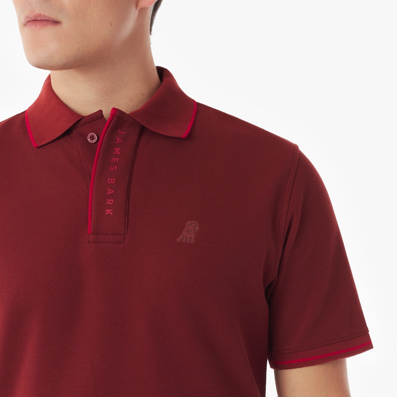 Men's Branded Polo Shirt - JAMES BARK