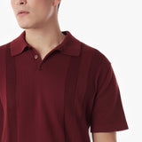 Men's Knit Polo Shirt - JAMES BARK