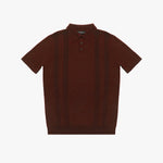 Men's Knit Polo Shirt - JAMES BARK