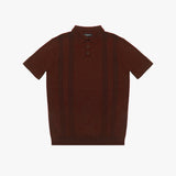 Men's Knit Polo Shirt - JAMES BARK