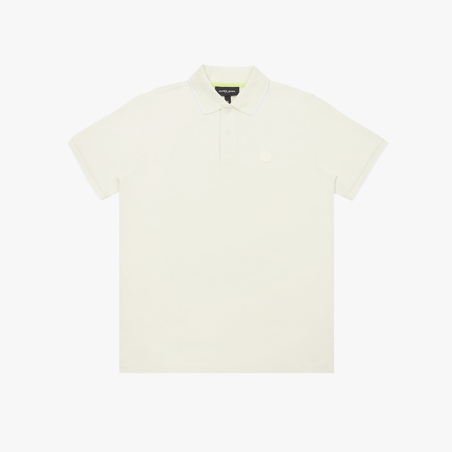 Men's Circle Patch Polo Shirt - JAMES BARK