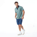 Men's Micro Pima Polo Shirt - JAMES BARK
