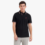 Men's Multi Striped Polo Shirt - JAMES BARK