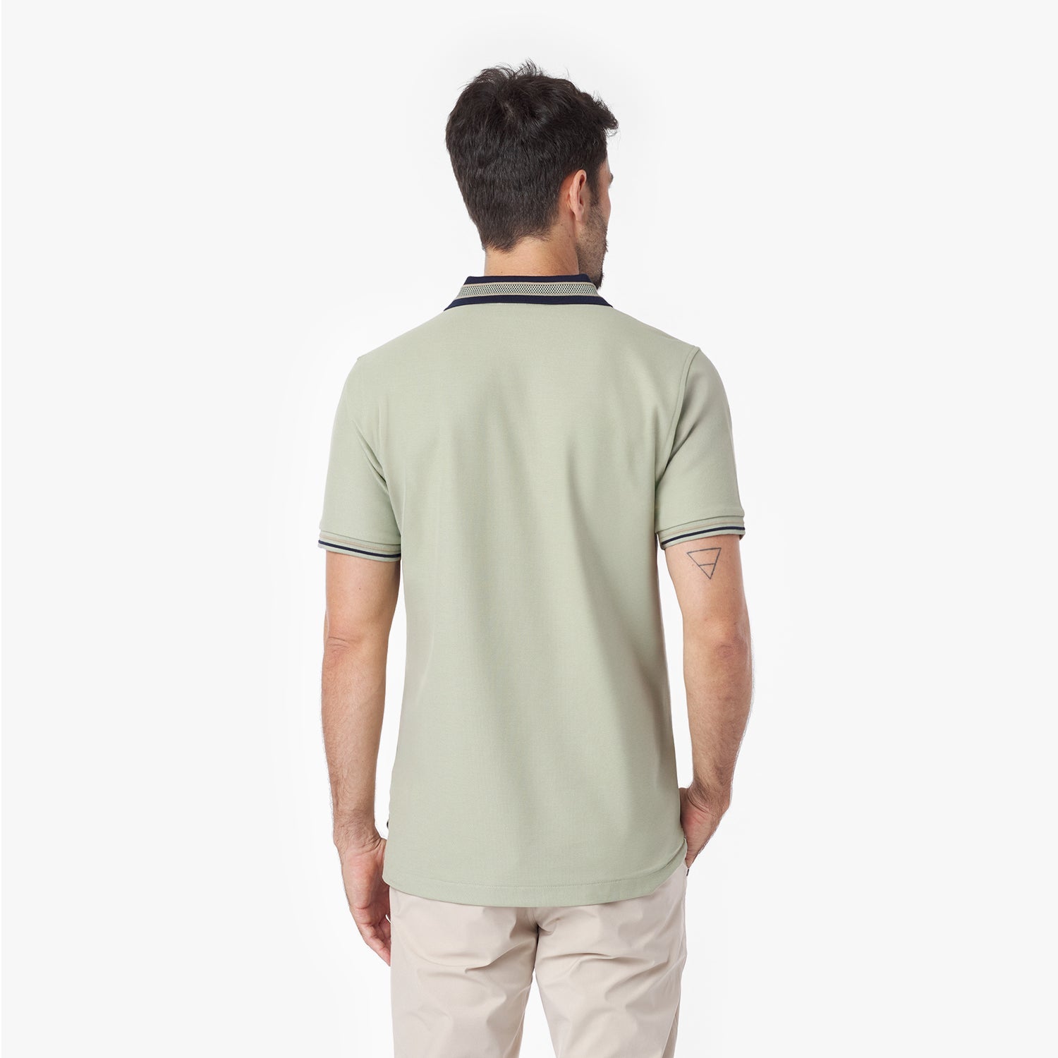 Men's Bold Detail Polo Shirt - JAMES BARK