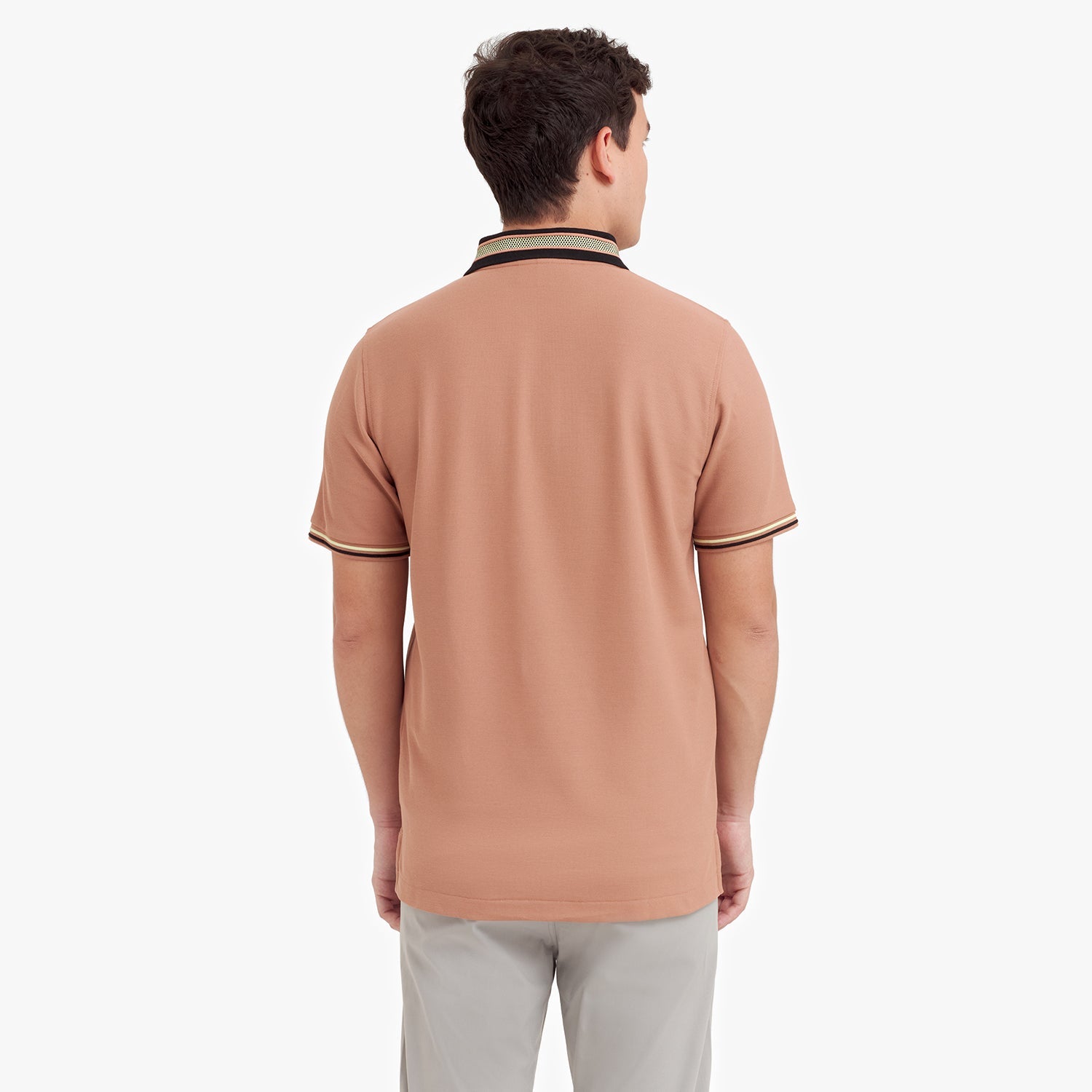 Men's Bold Detail Polo Shirt - JAMES BARK