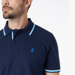 Men's Multi Striped Polo Shirt - JAMES BARK