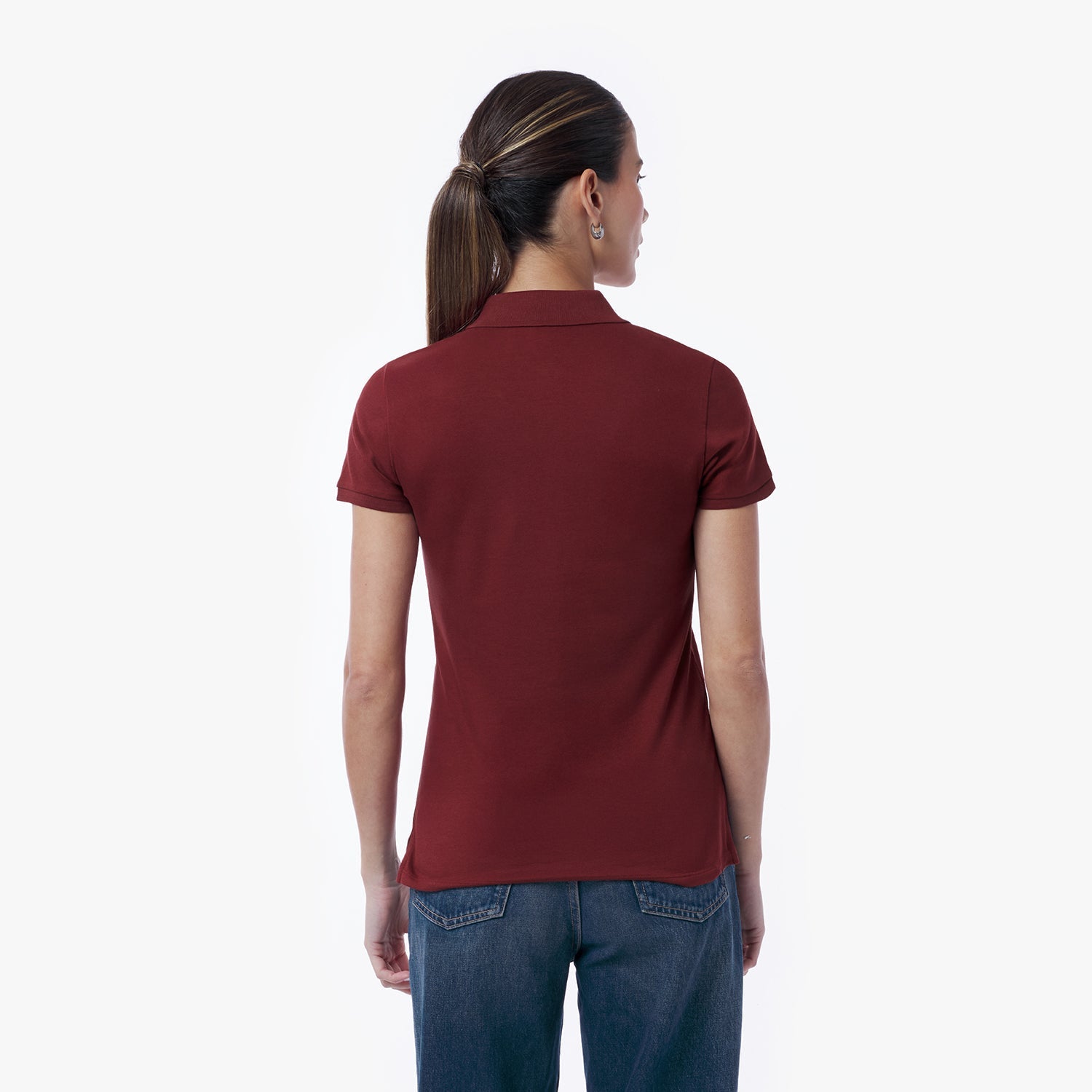 Women's Slim Fit Polo Shirt - JAMES BARK