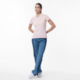 Women's Slim Fit Polo Shirt - JAMES BARK