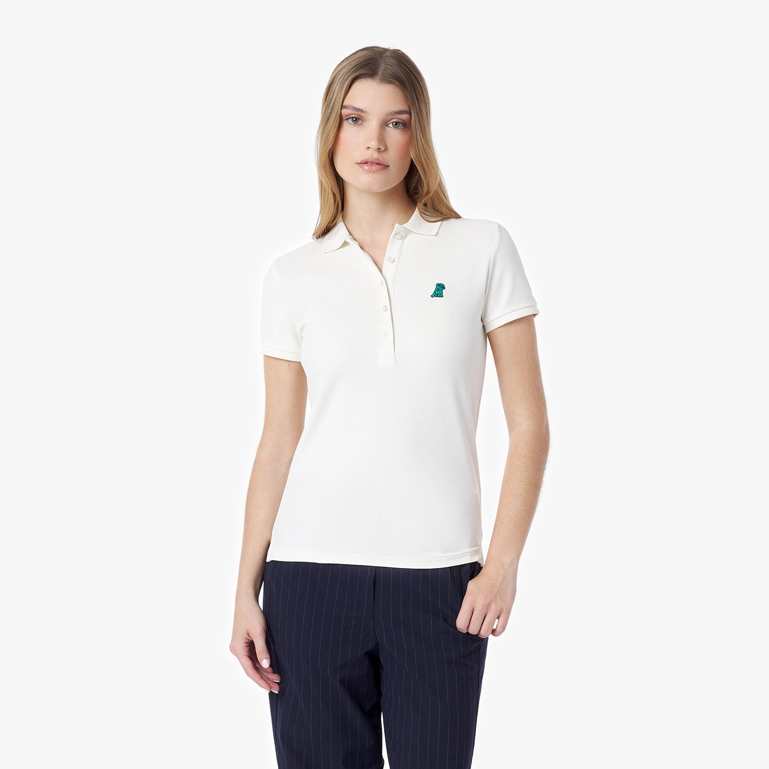 Women's Slim Fit Polo Shirt - JAMES BARK