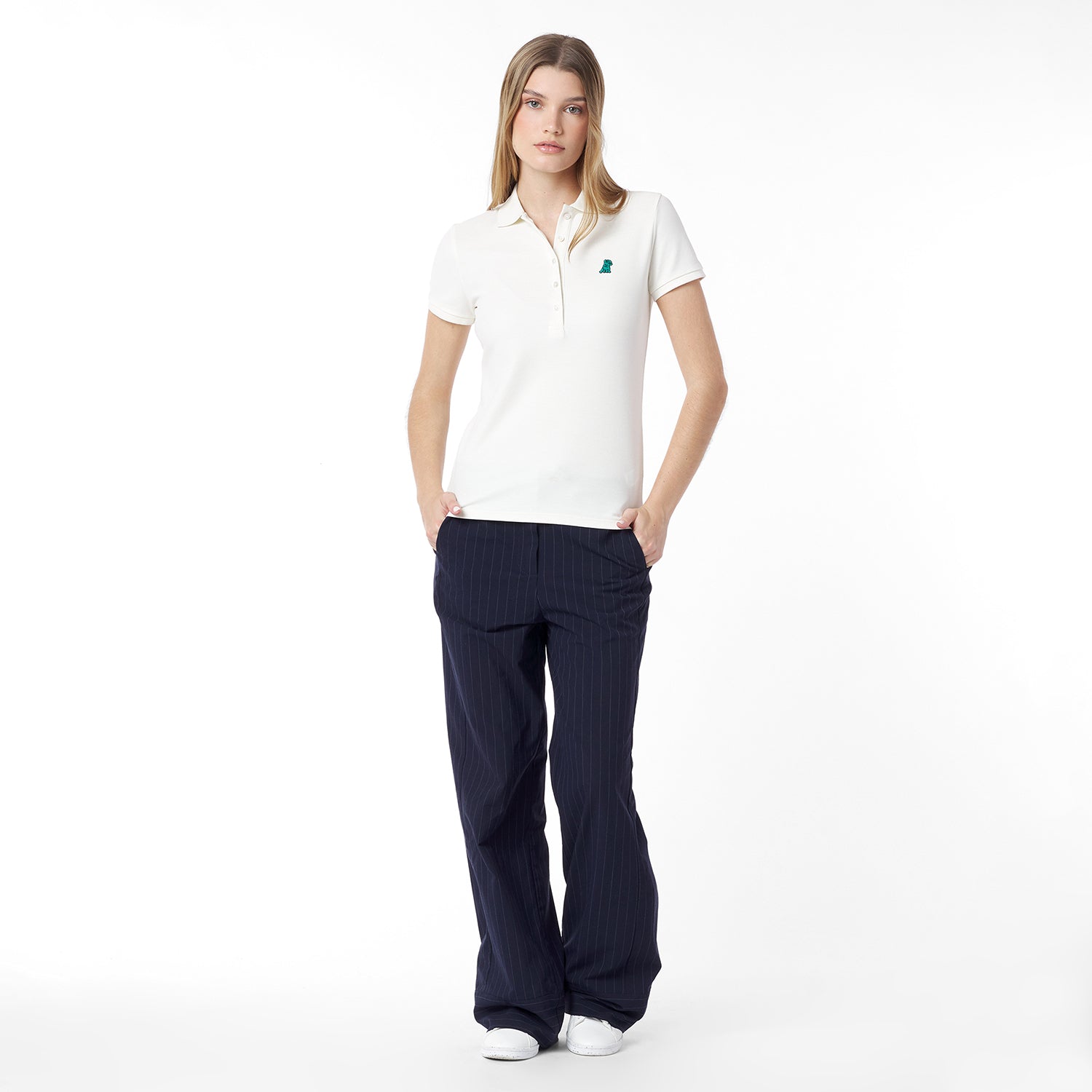 Women's Slim Fit Polo Shirt - JAMES BARK