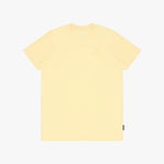 Yellow t-shirt on a white background