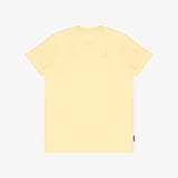 Yellow t-shirt on a white background